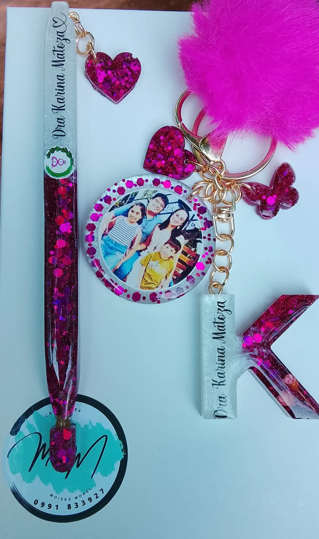 Bolígrafos de Resina Personalizados - 4