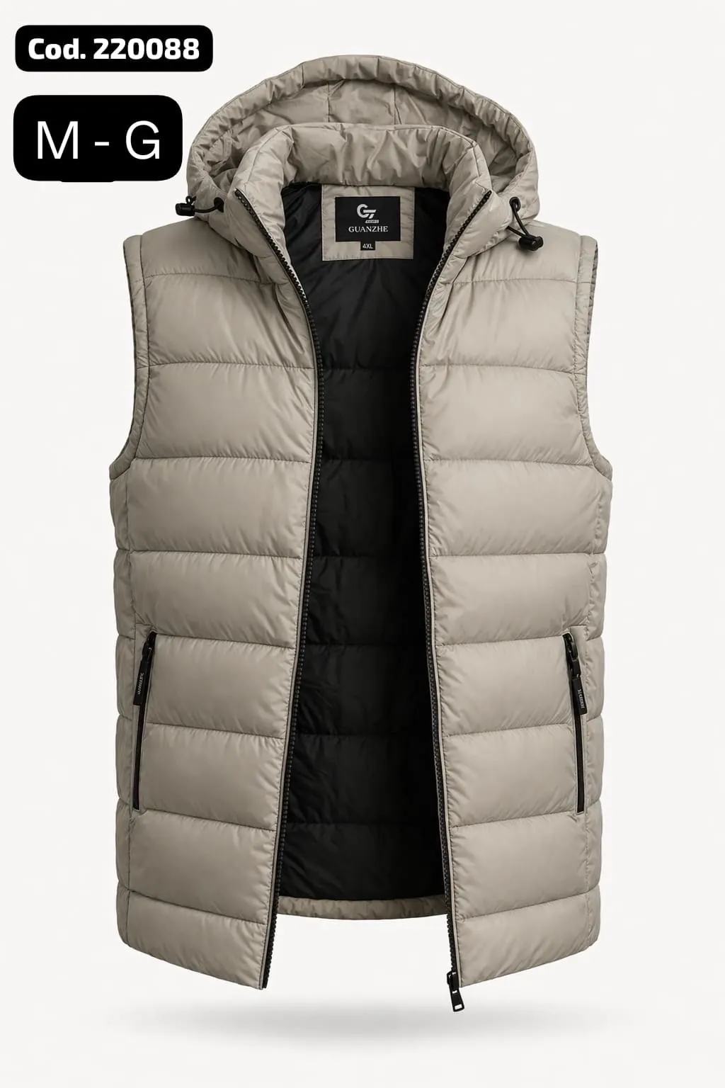 Chaleco Inflable con Capucha