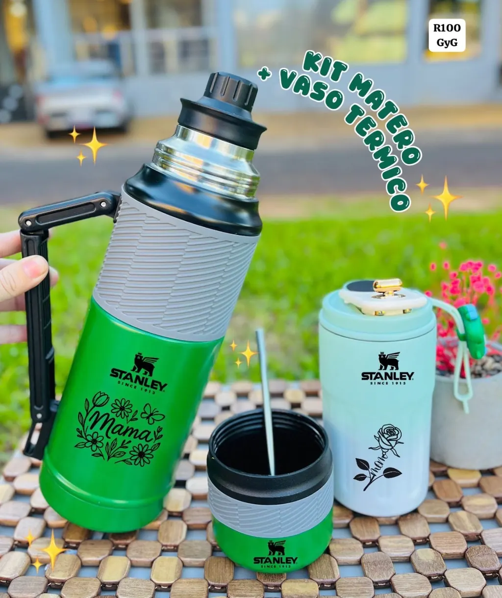 Kit matero, vasos térmicos - 1