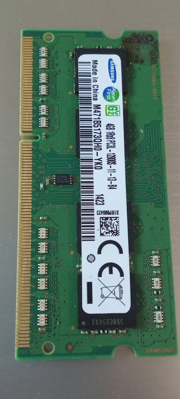 2 Memorias RAM Samsung DDR3 4GB para Notebook - 2