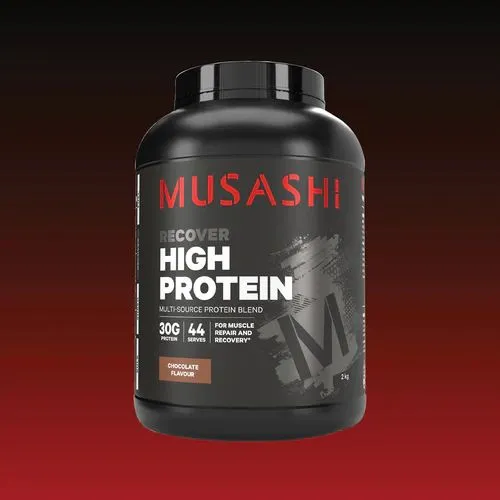 Proteína alta en proteínas Musashi Sabor Chocolate