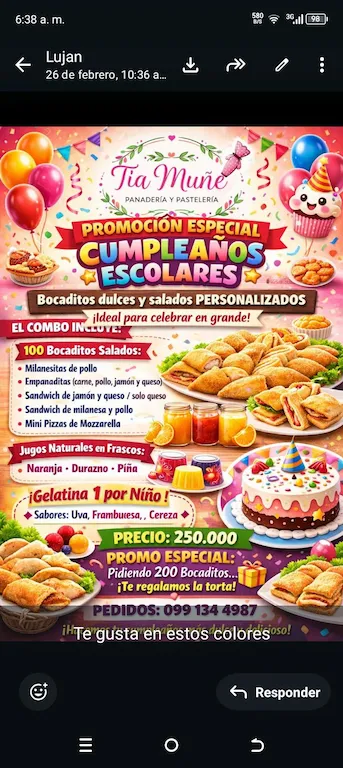 Repostería y Minutas Artesanales - 3