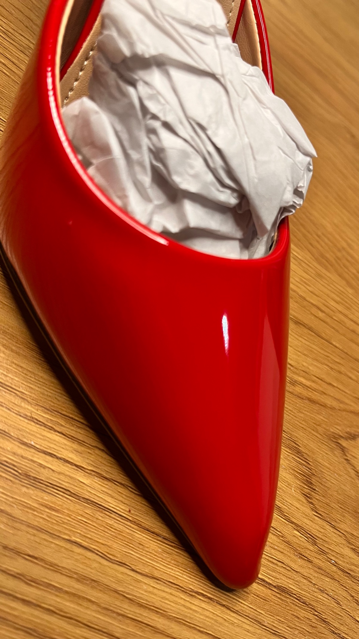 Tacón de Gamuza Rojo Talle 38 | NUEVO - 5