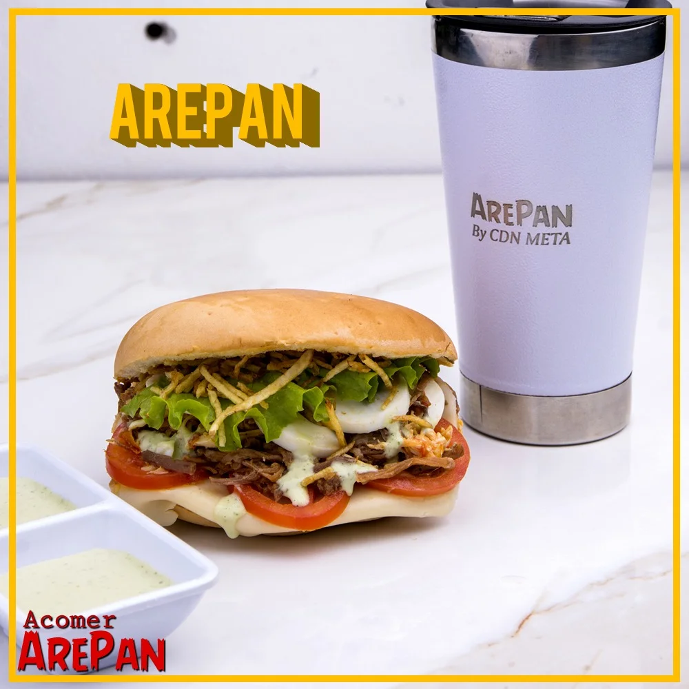 Arepan con 10 rellenos