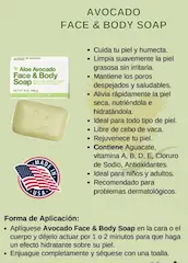 Jabón Facial y Corporal de Aguacate