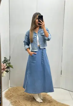 Pollera larga
