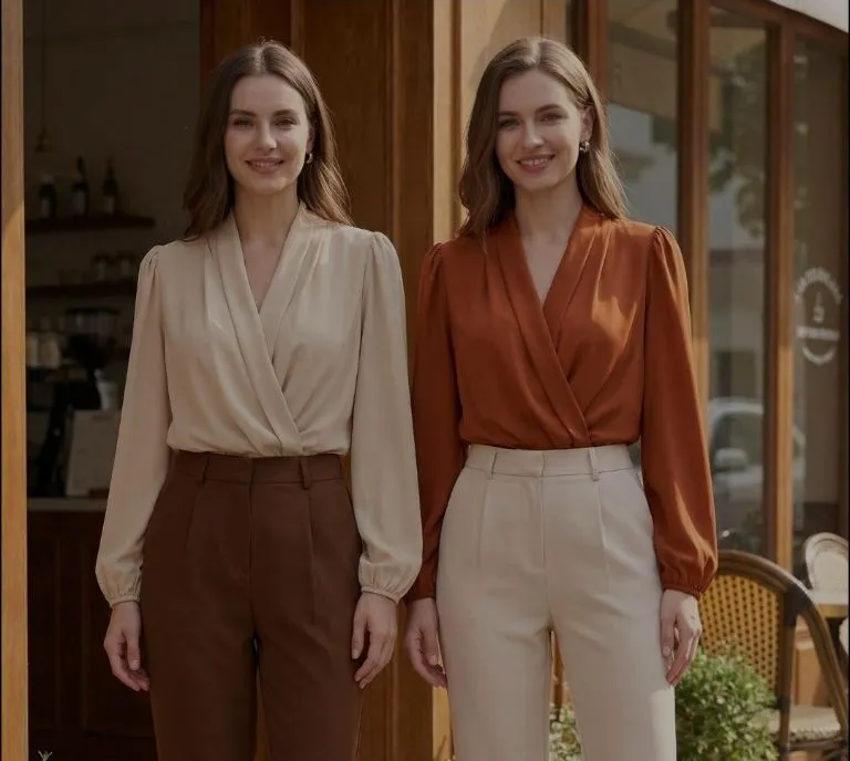 Blusas elegantes para mujer