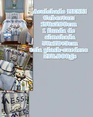 Camisa+chaleco, campera para caballero,acolchado Messi y más - 4