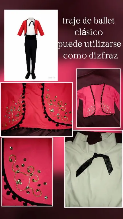 Traje de ballet clásico