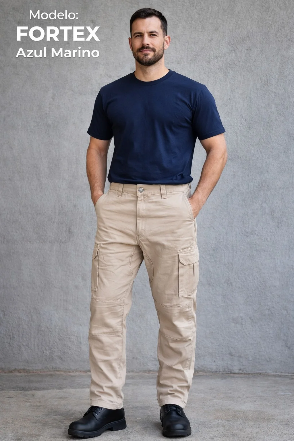 Pantalón Cargo Flex Fortex (Talles 38-50)