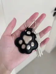 Llavero de huella de pata - 4