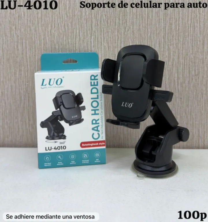 Soporte de celular para auto LUO LU-4010