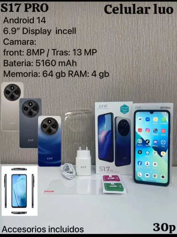 Celular S17 PRO Android 14