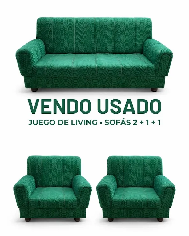 Sofá usado - 2