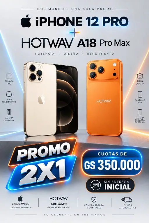 IPhone 12 Pro + Hotwav A18 Pro Max