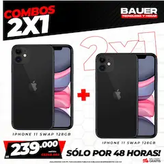 Combo 2x1 iPhone 11 Swap 128GB - 1