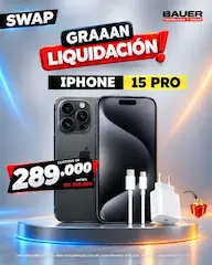 IPhone 15 Pro en liquidación - 1