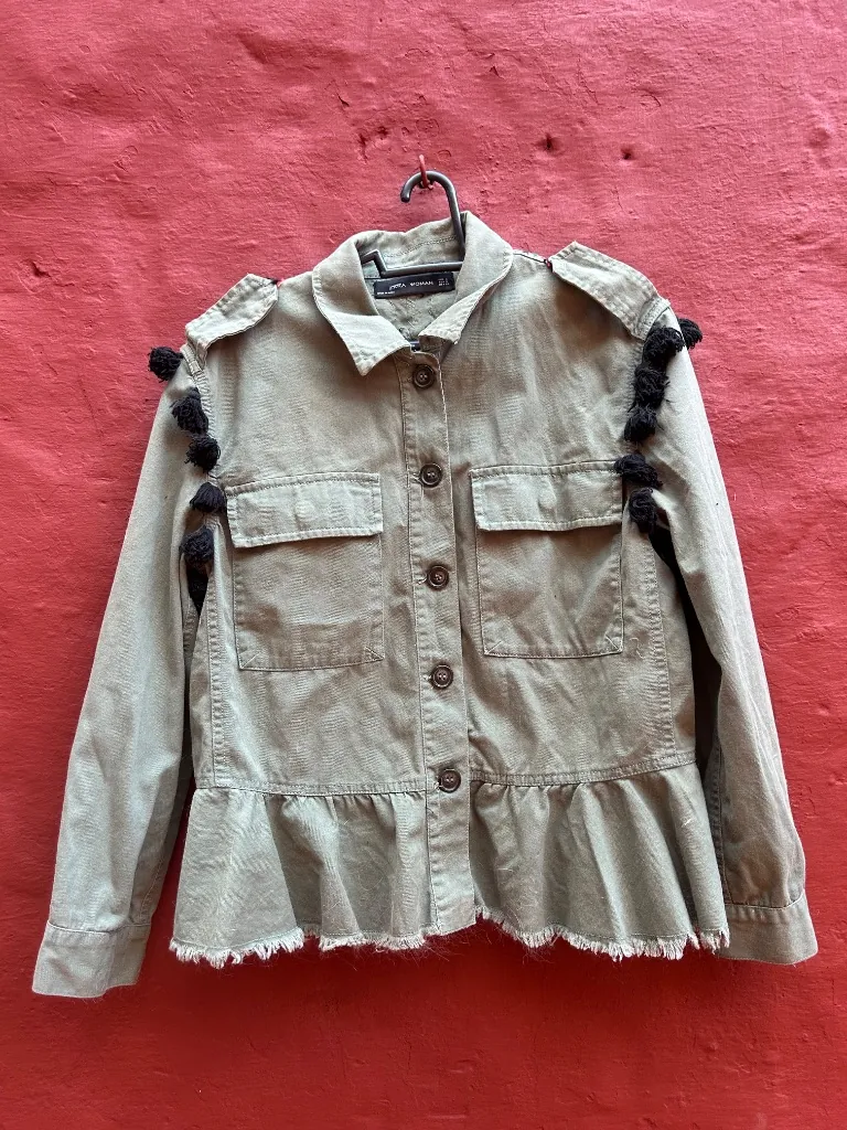 Camisa de jeans ZARA talle P/M - 1