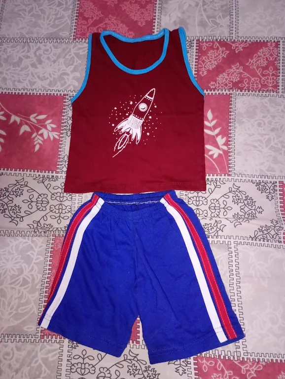 Conjunto infantil remera y short