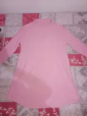 Tricota manga larga rosa