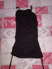 Vestido Negro con Tirantes
