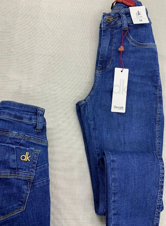 Jeans Decalk Premiun elastizados Brasileros Cintura alta. - 2