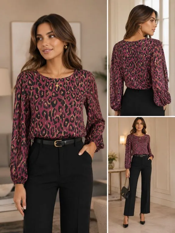 Blusa de seda M
