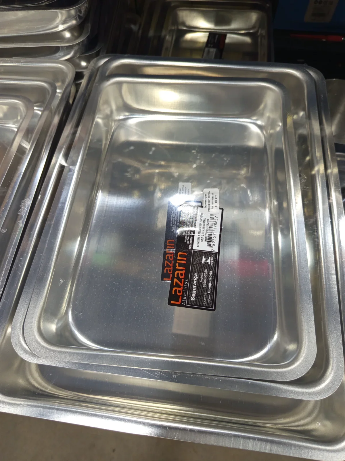 Asaderas formas bajas 3pcs