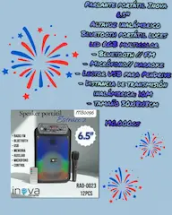 Champañera rústica,parlante portátil,candado con alarma - 3