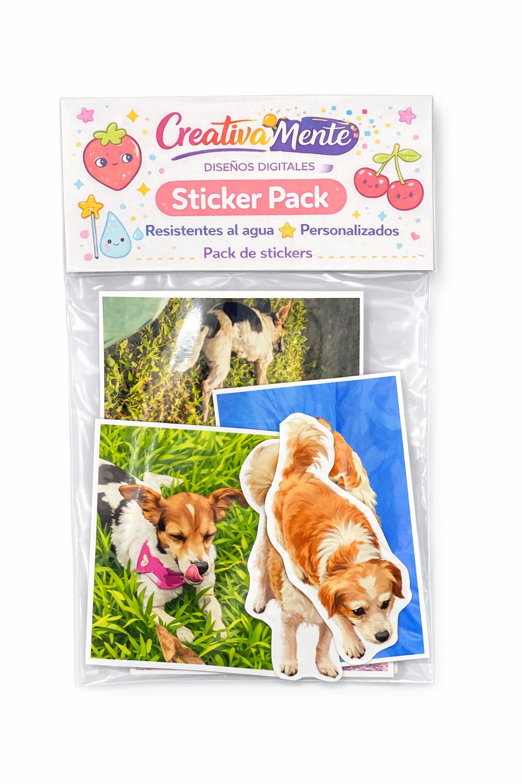Stickers personalizados de tu mascota 🎨💦 - 2
