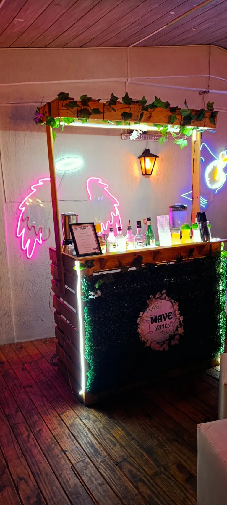 Barra de Tragos Móvil para Eventos