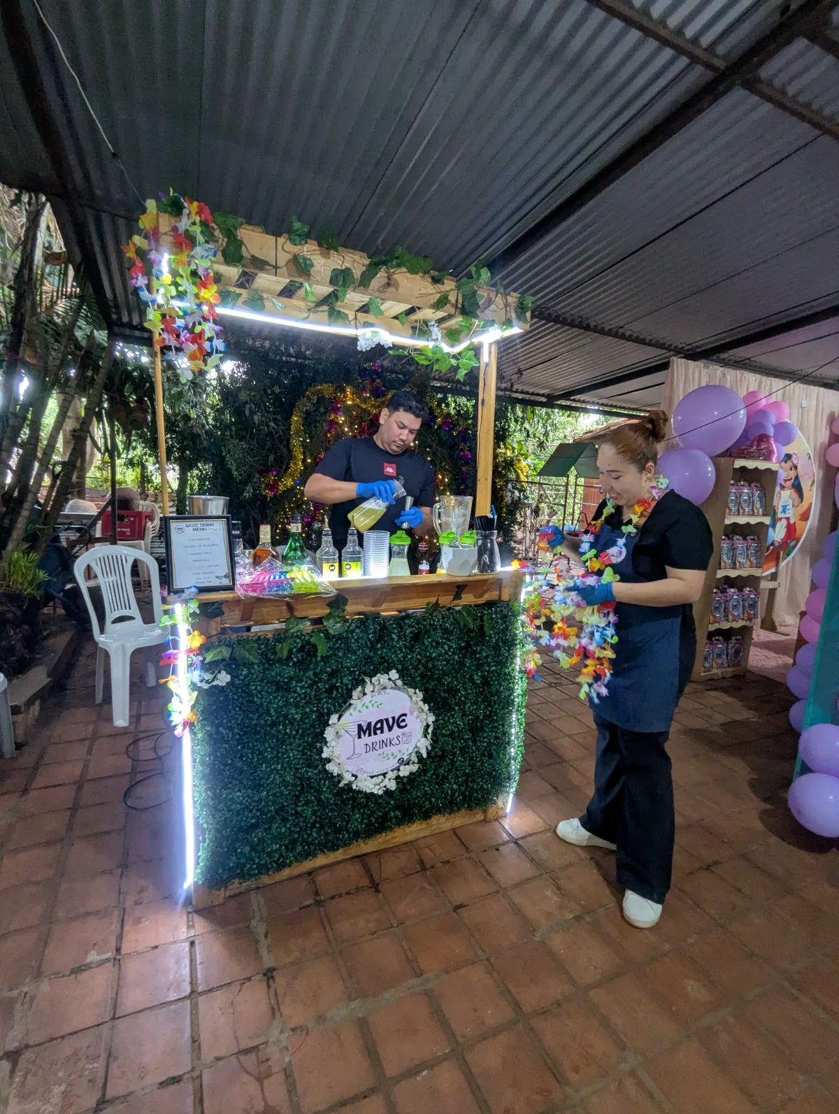 Barra de Tragos Móvil para Eventos - 2