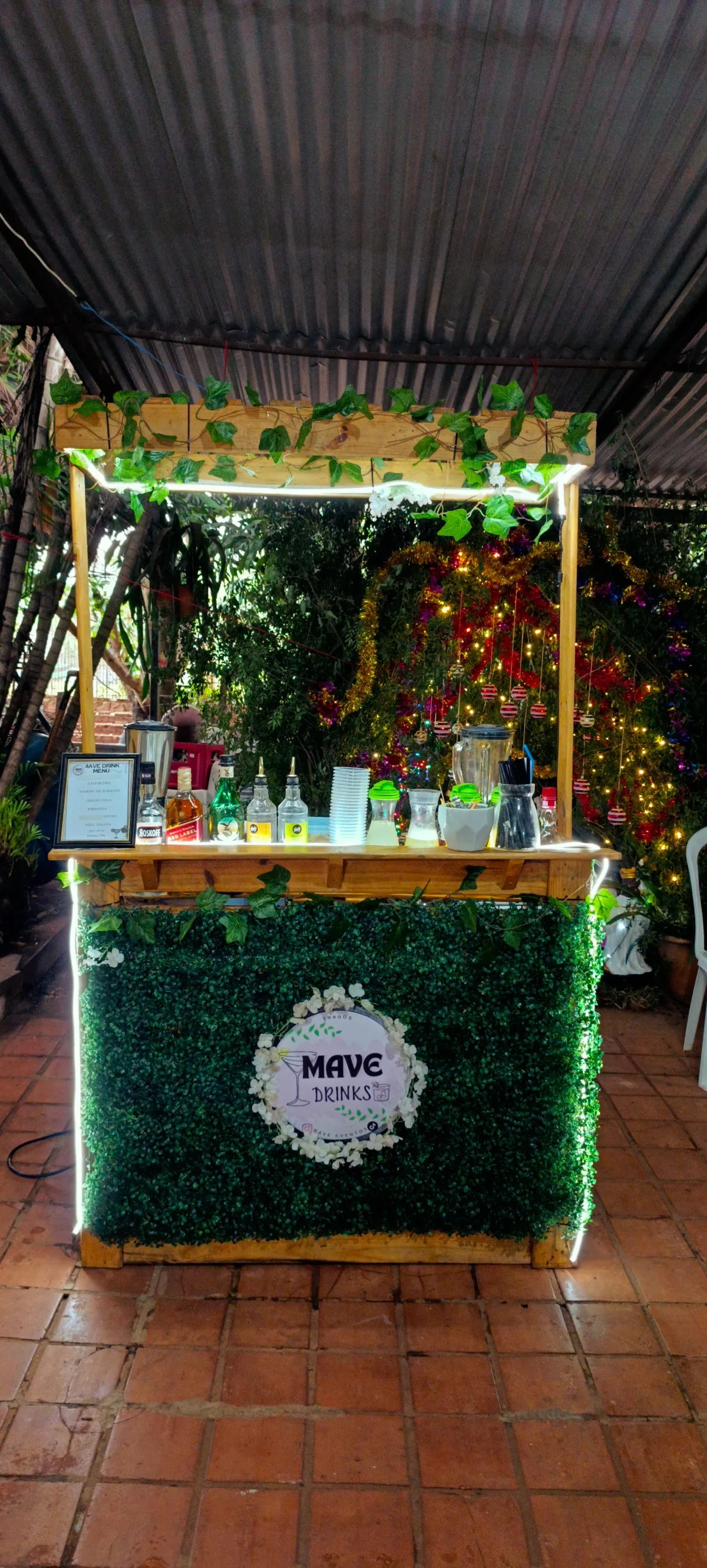 Barra de Tragos Móvil para Eventos - 4