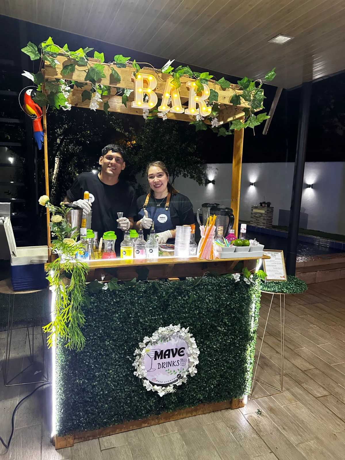 Barra de Tragos Móvil para Eventos - 5