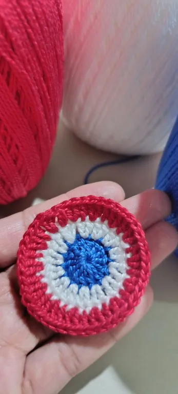 Escarapelas a crochet artesanales 🇵🇾 - 4