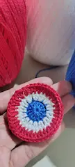 Escarapelas a crochet artesanales 🇵🇾 - 4