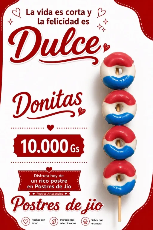 Brochetas de Mini Donitas Premium