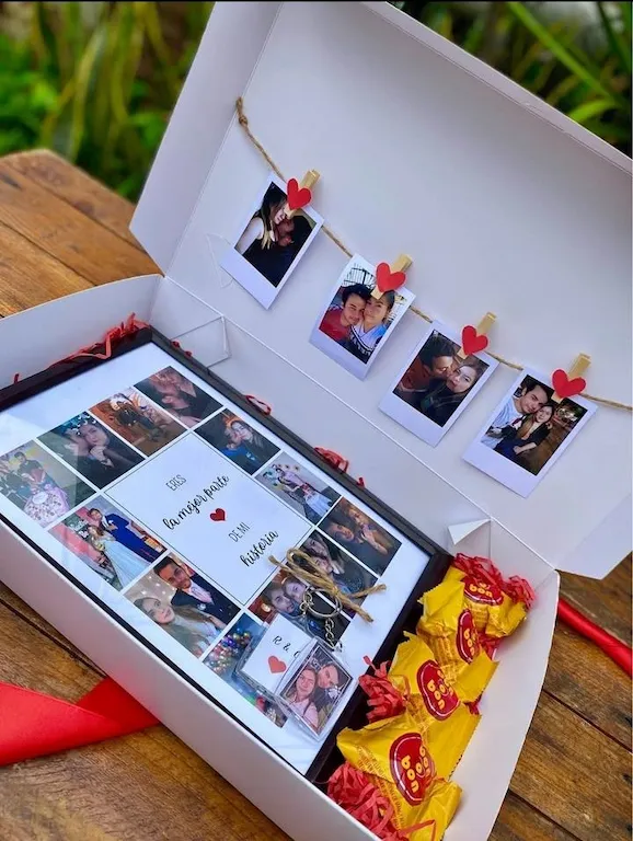 Cajitas personalizadas con fotos para regalar - 2