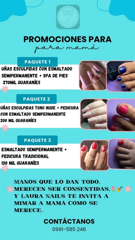 Promociones para Mamá - Laura Nails