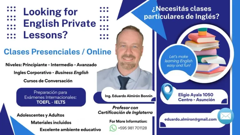 Profesor de Inglés