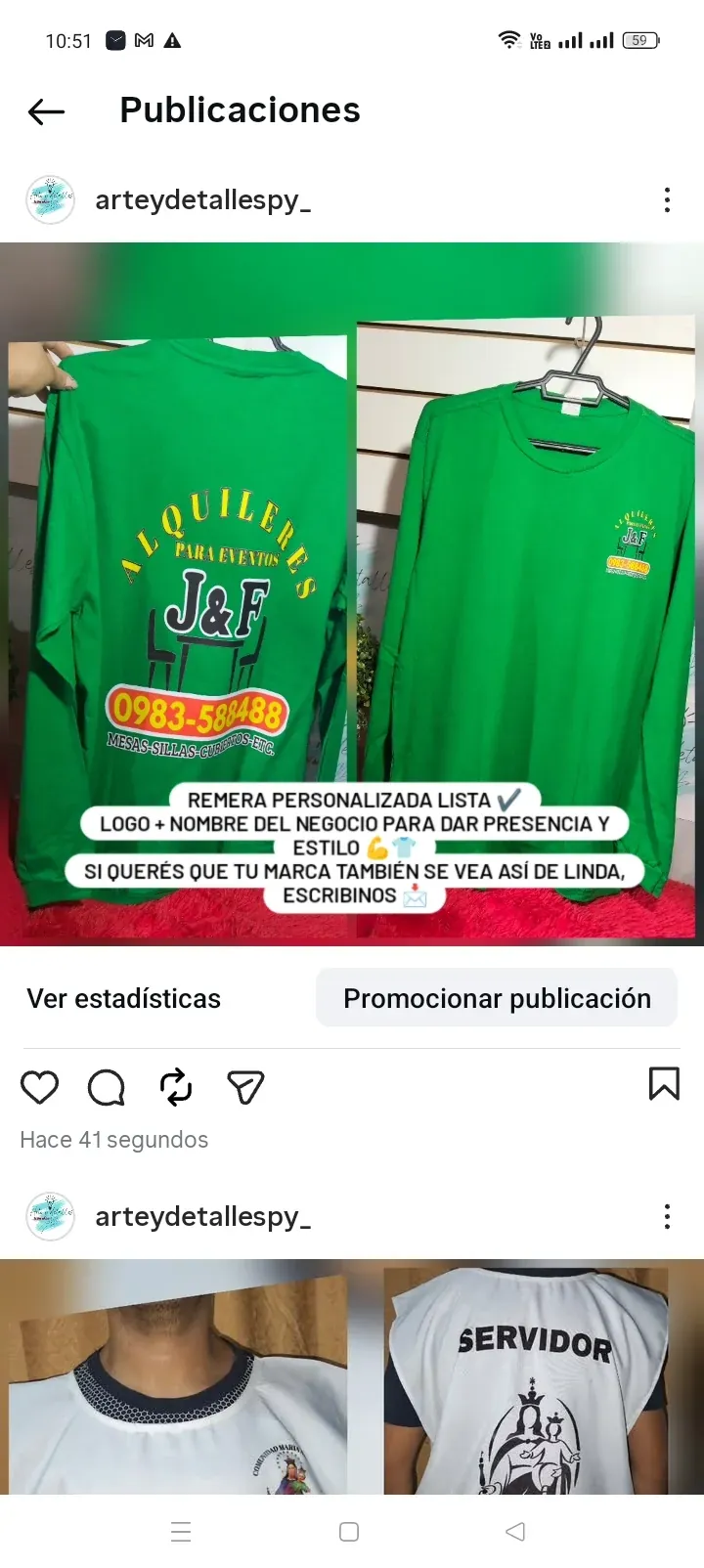 Remeras Personalizadas, Logos, Cumpleaños etc - 1