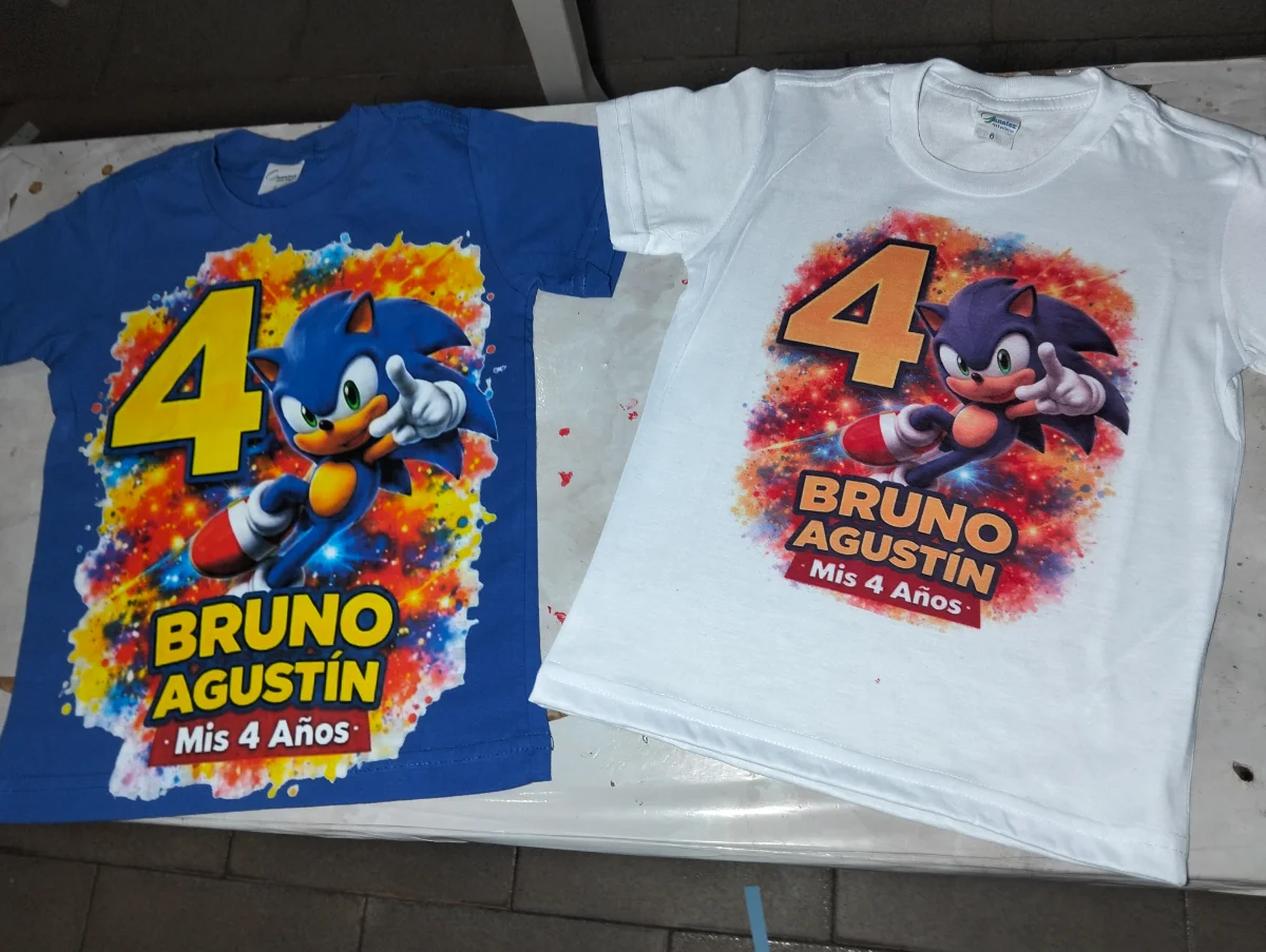 Remeras Personalizadas, Logos, Cumpleaños etc - 3