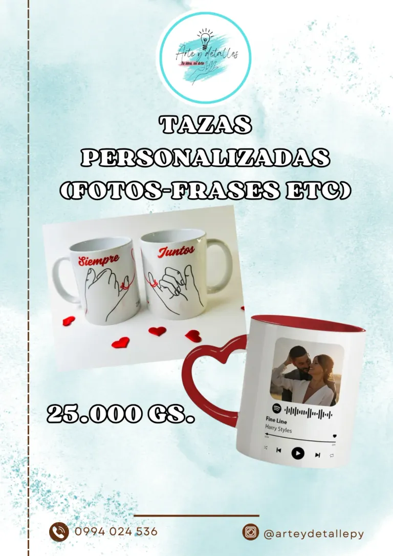Tazas personalizadas
